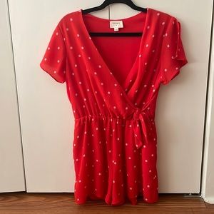 Everly Polka Dot Romper
